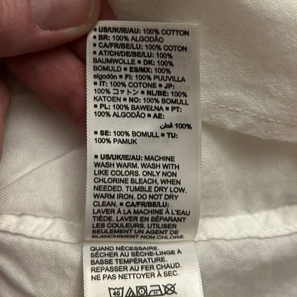 NWT Amazon Essentials Long-Sleeve Button-Down 100% Cotton boys size Large 10 - Picture 7 of 11